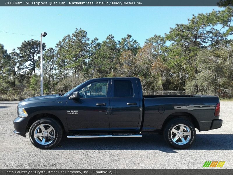  2018 1500 Express Quad Cab Maximum Steel Metallic