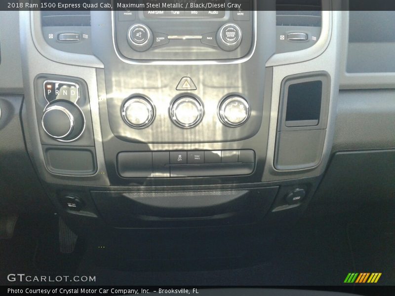 Maximum Steel Metallic / Black/Diesel Gray 2018 Ram 1500 Express Quad Cab