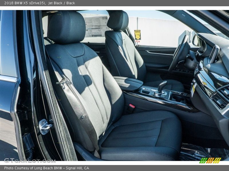 Jet Black / Black 2018 BMW X5 sDrive35i