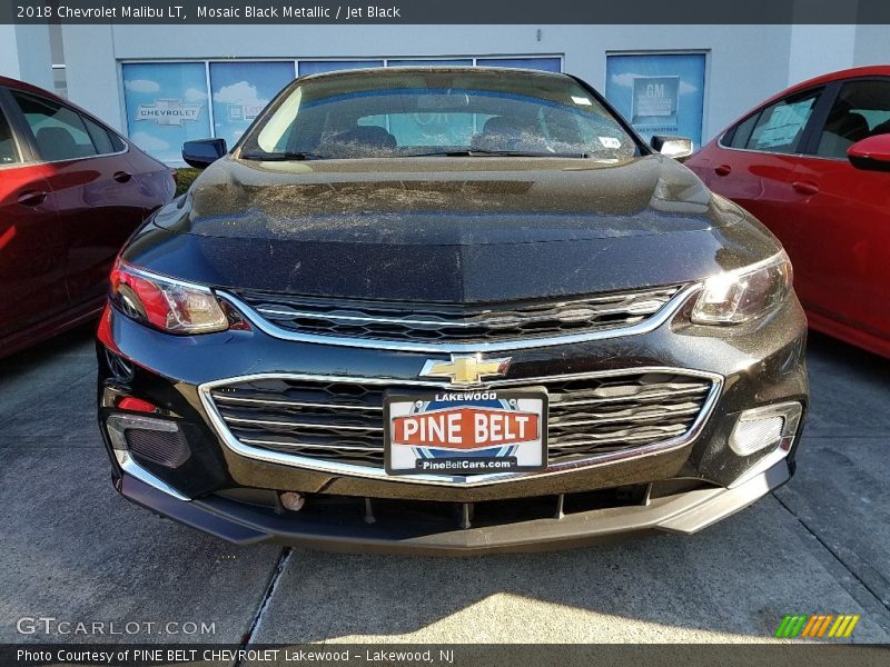 Mosaic Black Metallic / Jet Black 2018 Chevrolet Malibu LT