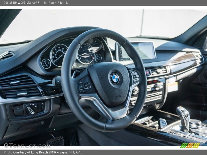 Jet Black / Black 2018 BMW X5 sDrive35i