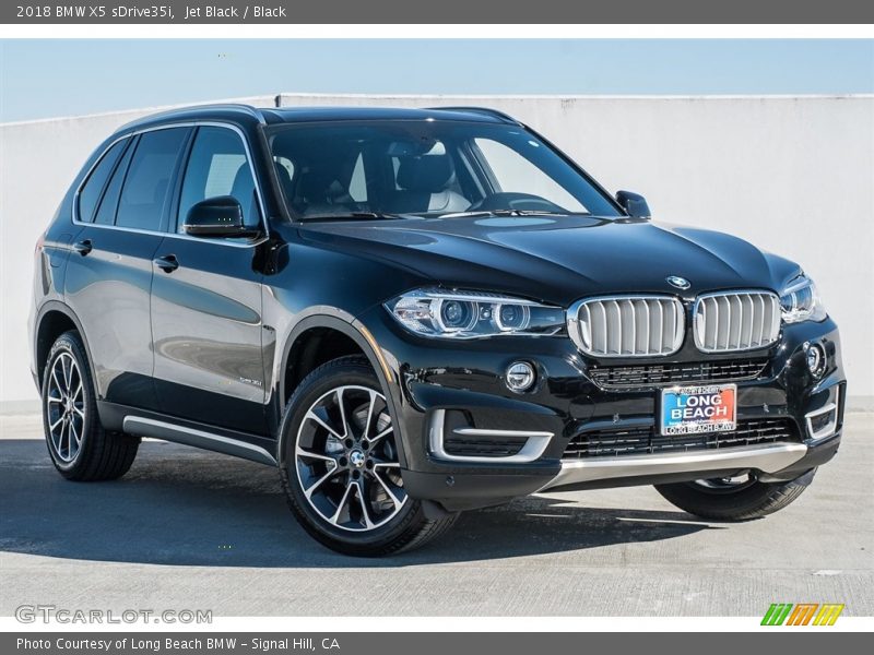 Jet Black / Black 2018 BMW X5 sDrive35i