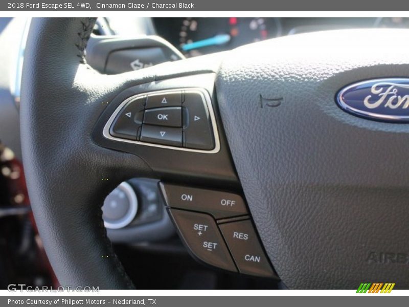 Cinnamon Glaze / Charcoal Black 2018 Ford Escape SEL 4WD