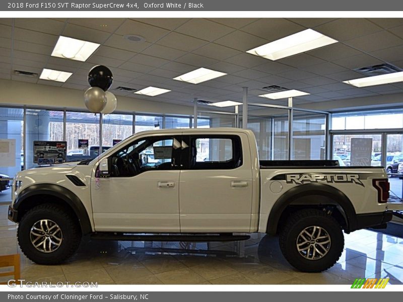 Oxford White / Black 2018 Ford F150 SVT Raptor SuperCrew 4x4