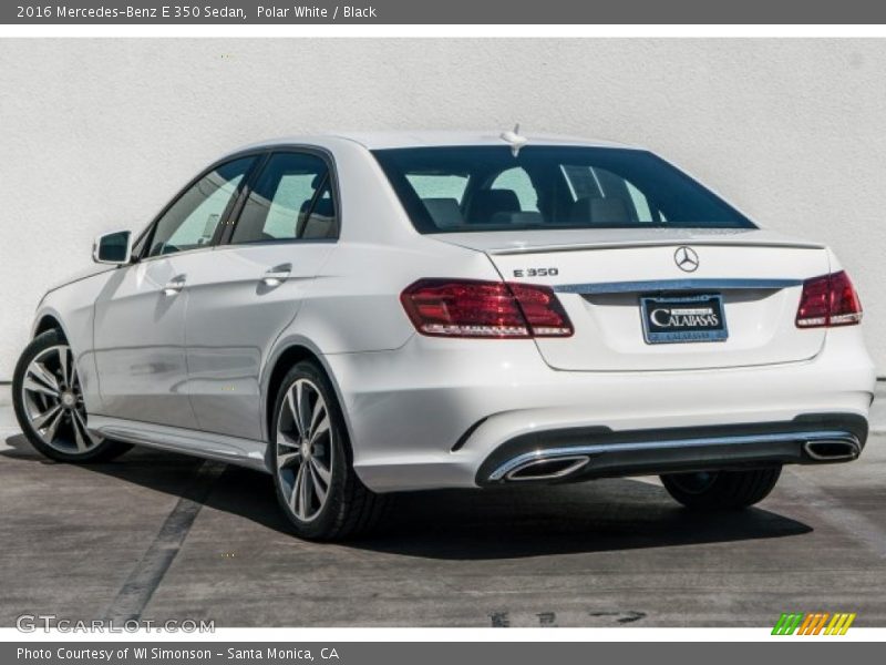 Polar White / Black 2016 Mercedes-Benz E 350 Sedan