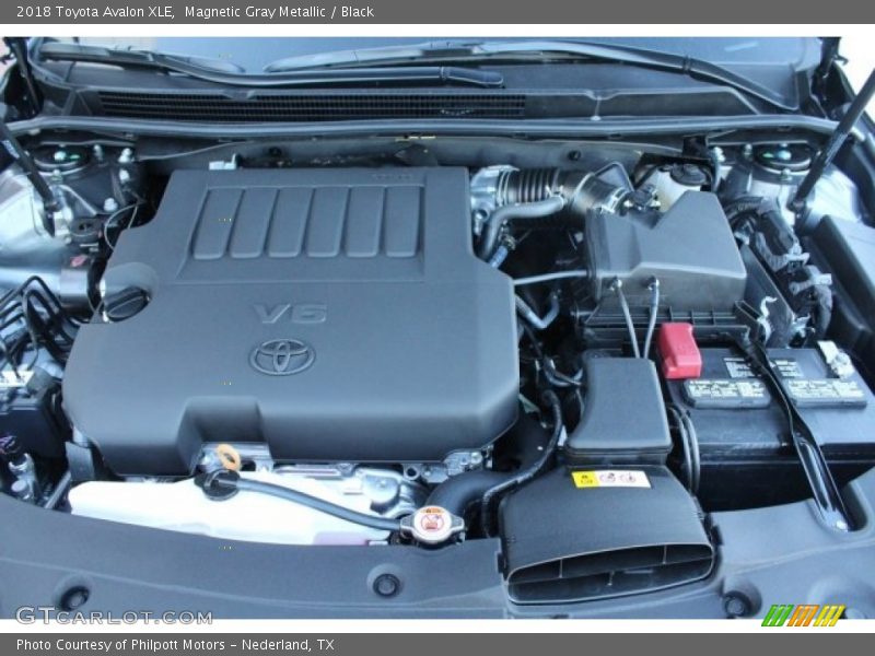 Magnetic Gray Metallic / Black 2018 Toyota Avalon XLE