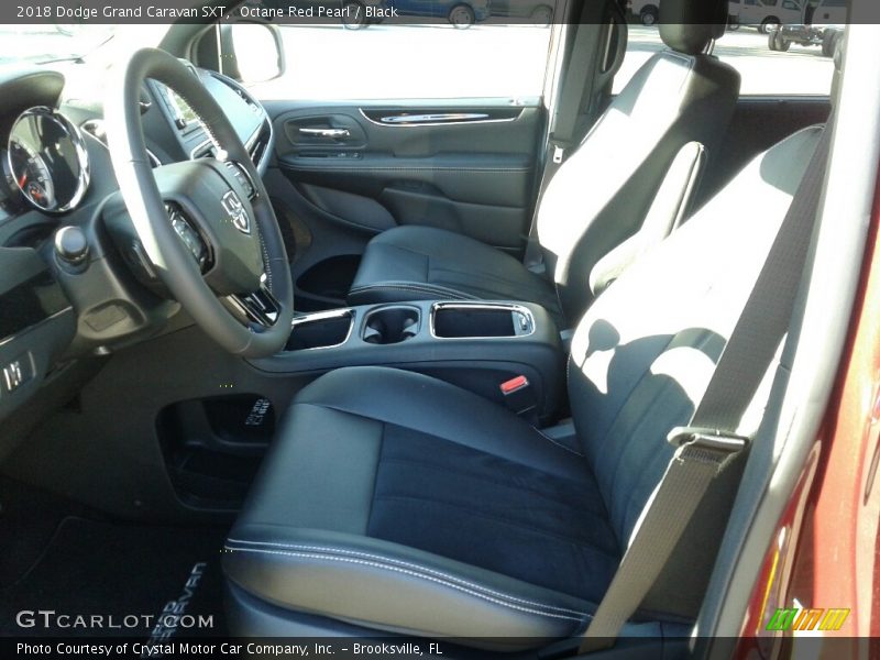 Octane Red Pearl / Black 2018 Dodge Grand Caravan SXT