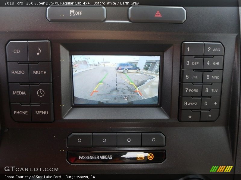 Controls of 2018 F250 Super Duty XL Regular Cab 4x4