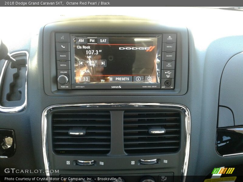 Octane Red Pearl / Black 2018 Dodge Grand Caravan SXT