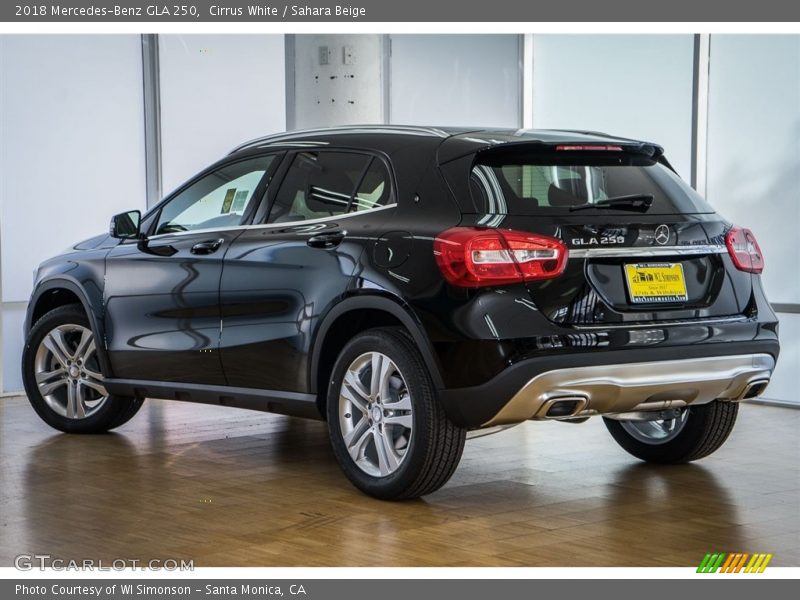 Cirrus White / Sahara Beige 2018 Mercedes-Benz GLA 250