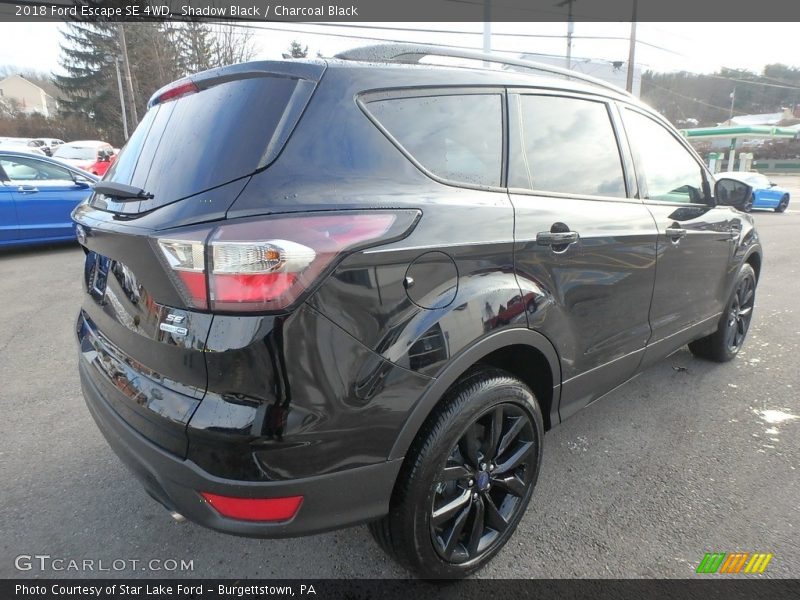 Shadow Black / Charcoal Black 2018 Ford Escape SE 4WD