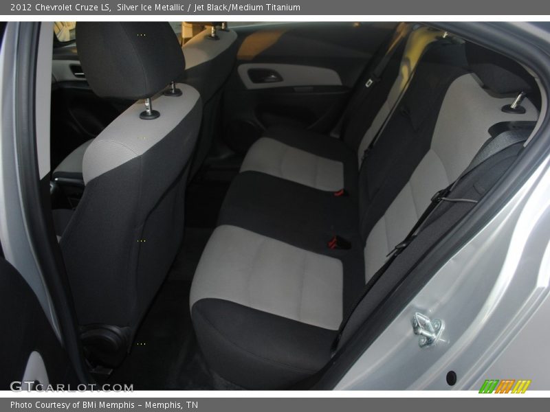 Silver Ice Metallic / Jet Black/Medium Titanium 2012 Chevrolet Cruze LS