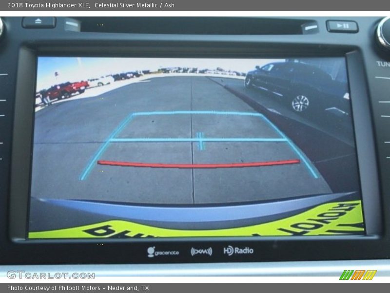 Celestial Silver Metallic / Ash 2018 Toyota Highlander XLE