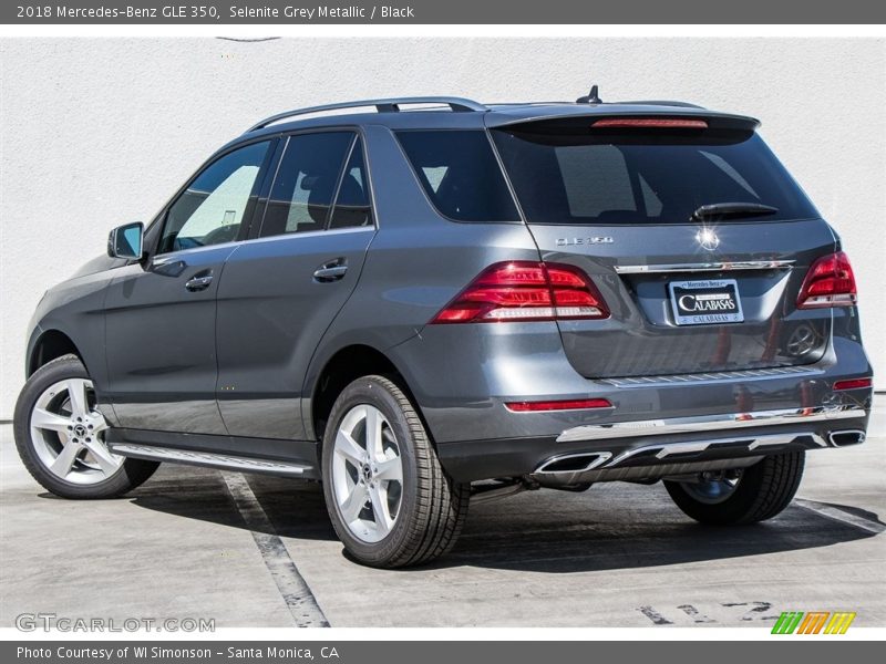 Selenite Grey Metallic / Black 2018 Mercedes-Benz GLE 350