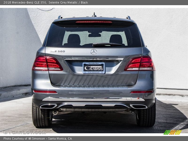 Selenite Grey Metallic / Black 2018 Mercedes-Benz GLE 350