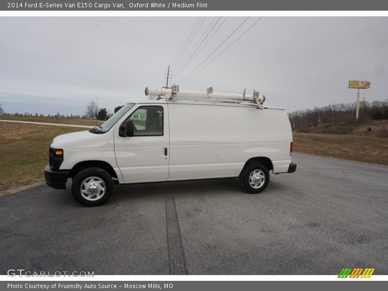 Oxford White / Medium Flint 2014 Ford E-Series Van E150 Cargo Van