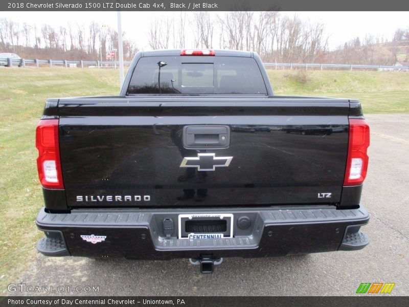 Black / Jet Black 2018 Chevrolet Silverado 1500 LTZ Double Cab 4x4