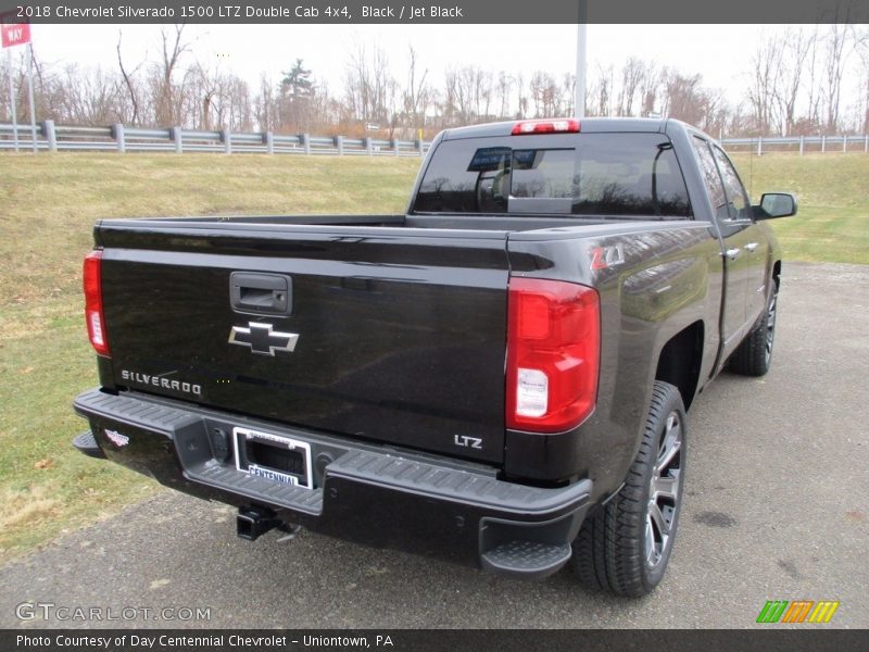 Black / Jet Black 2018 Chevrolet Silverado 1500 LTZ Double Cab 4x4