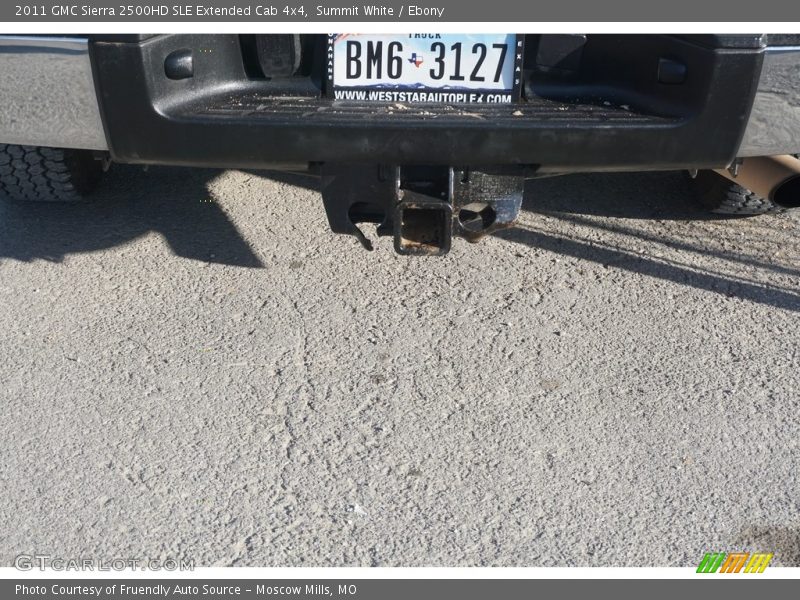 Summit White / Ebony 2011 GMC Sierra 2500HD SLE Extended Cab 4x4