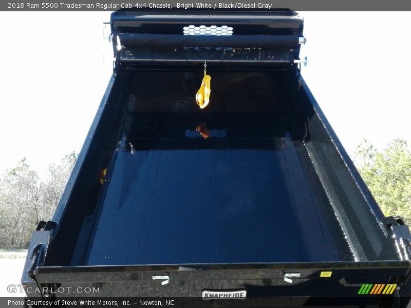 Bright White / Black/Diesel Gray 2018 Ram 5500 Tradesman Regular Cab 4x4 Chassis