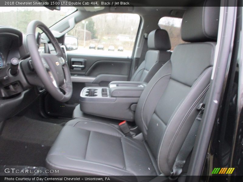 Black / Jet Black 2018 Chevrolet Silverado 1500 LTZ Double Cab 4x4