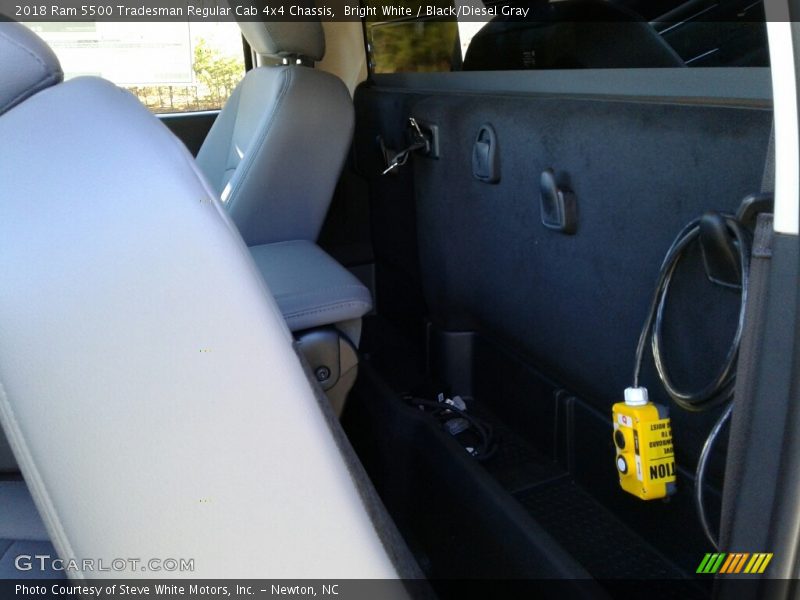 Bright White / Black/Diesel Gray 2018 Ram 5500 Tradesman Regular Cab 4x4 Chassis