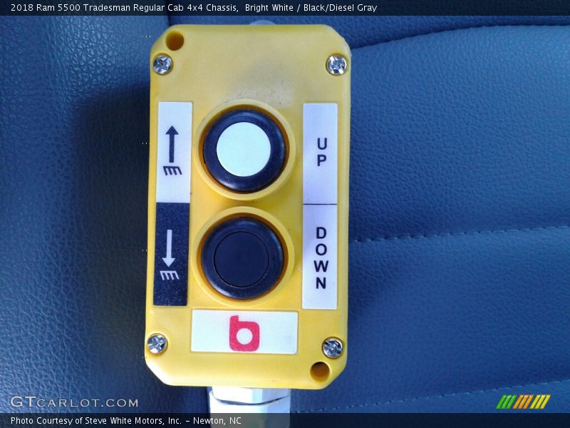 Bright White / Black/Diesel Gray 2018 Ram 5500 Tradesman Regular Cab 4x4 Chassis