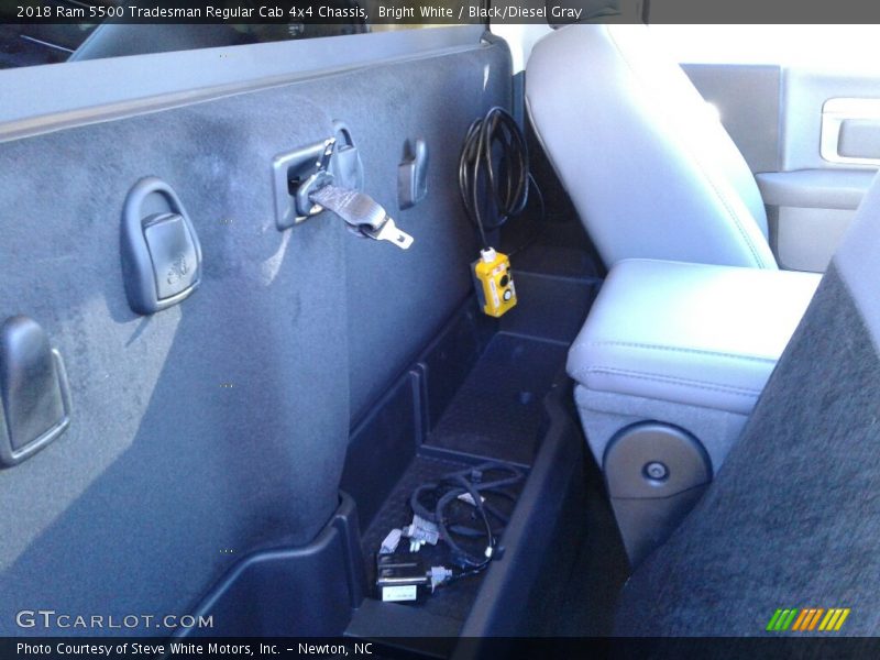 Bright White / Black/Diesel Gray 2018 Ram 5500 Tradesman Regular Cab 4x4 Chassis
