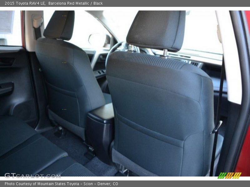 Barcelona Red Metallic / Black 2015 Toyota RAV4 LE