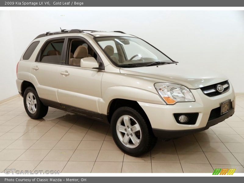 Gold Leaf / Beige 2009 Kia Sportage LX V6