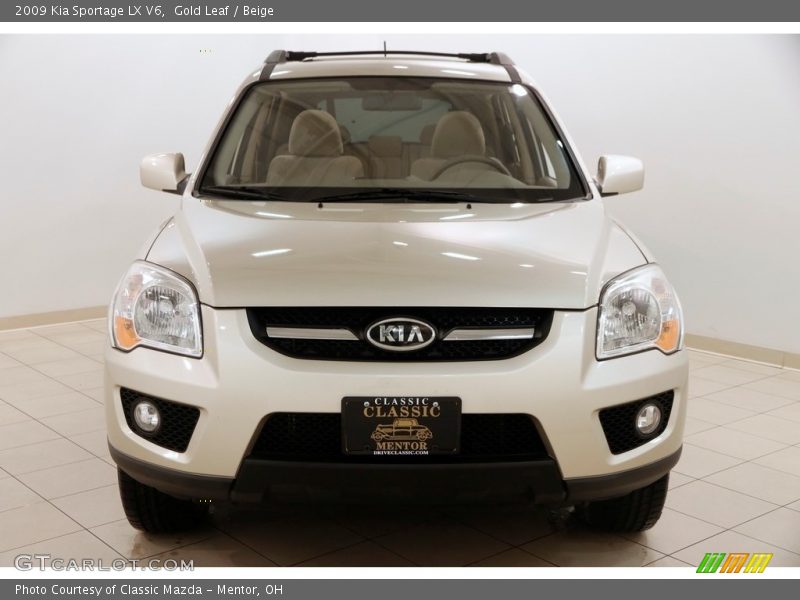 Gold Leaf / Beige 2009 Kia Sportage LX V6
