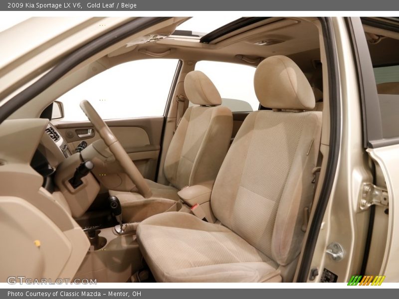 Gold Leaf / Beige 2009 Kia Sportage LX V6