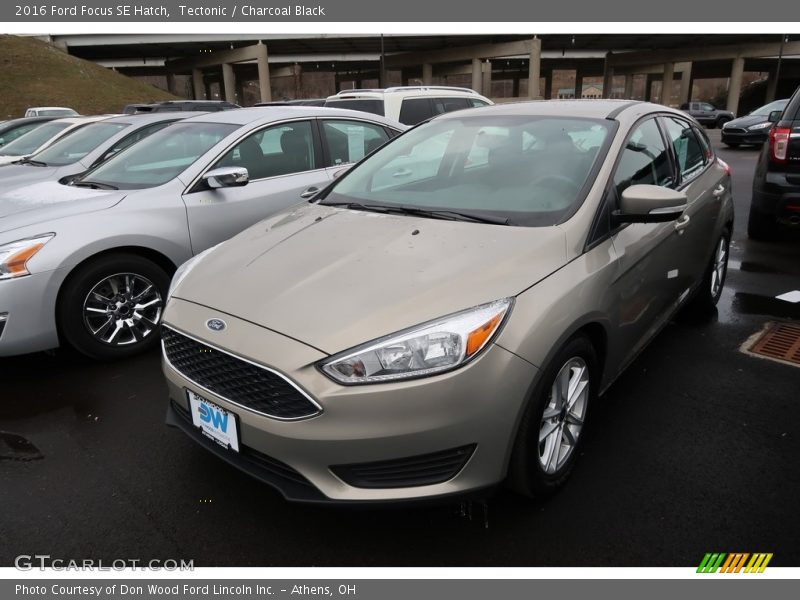 Tectonic / Charcoal Black 2016 Ford Focus SE Hatch