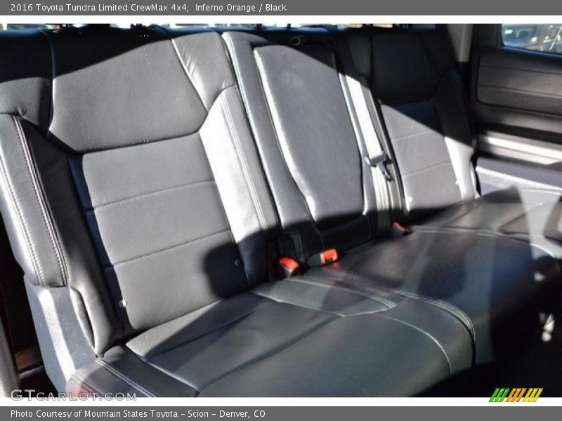 Inferno Orange / Black 2016 Toyota Tundra Limited CrewMax 4x4