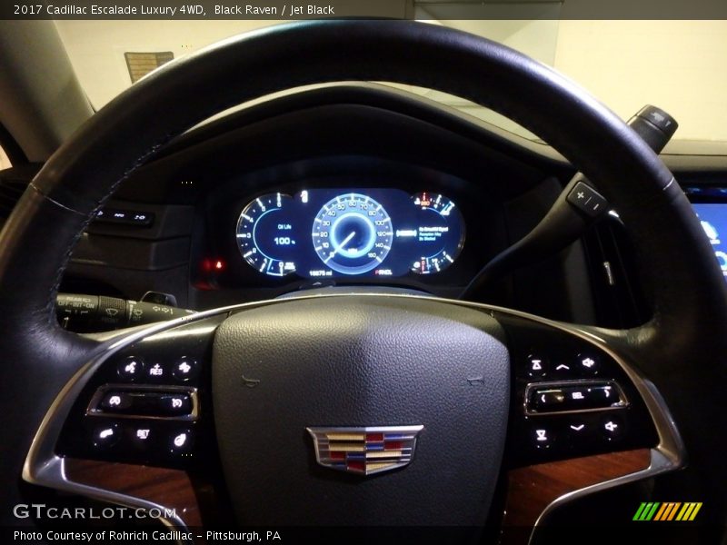 Black Raven / Jet Black 2017 Cadillac Escalade Luxury 4WD