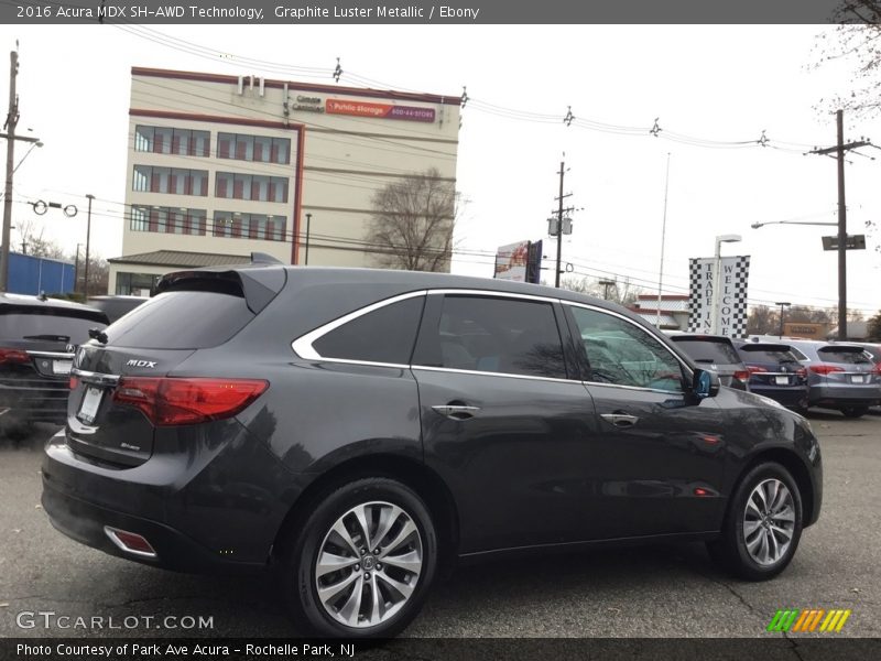 Graphite Luster Metallic / Ebony 2016 Acura MDX SH-AWD Technology
