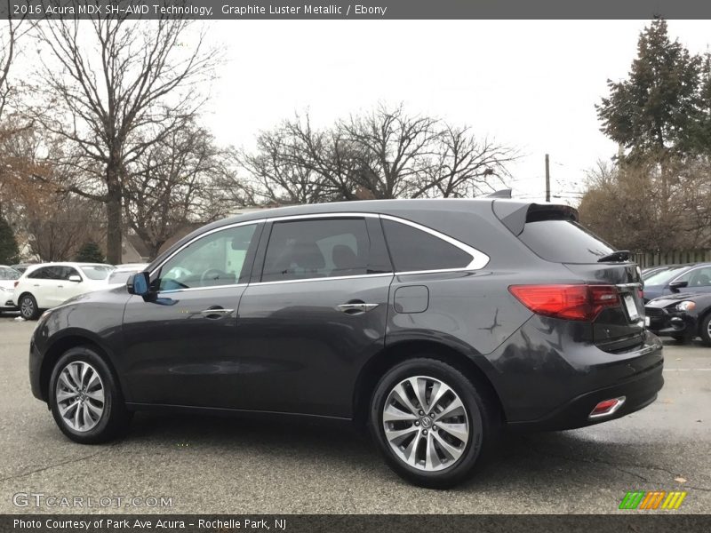 Graphite Luster Metallic / Ebony 2016 Acura MDX SH-AWD Technology
