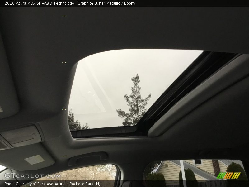 Graphite Luster Metallic / Ebony 2016 Acura MDX SH-AWD Technology
