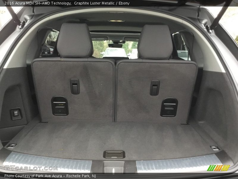 Graphite Luster Metallic / Ebony 2016 Acura MDX SH-AWD Technology