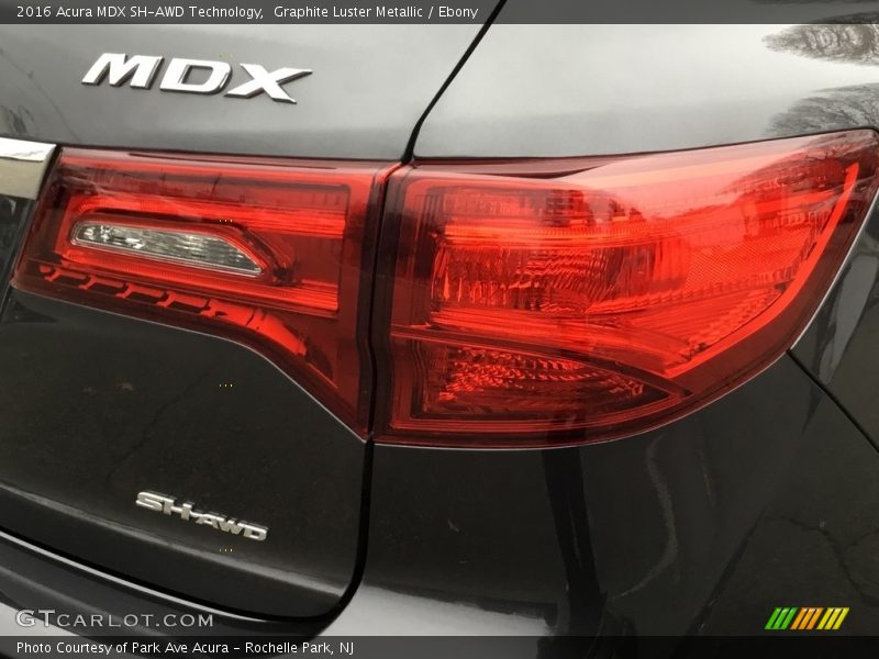 Graphite Luster Metallic / Ebony 2016 Acura MDX SH-AWD Technology