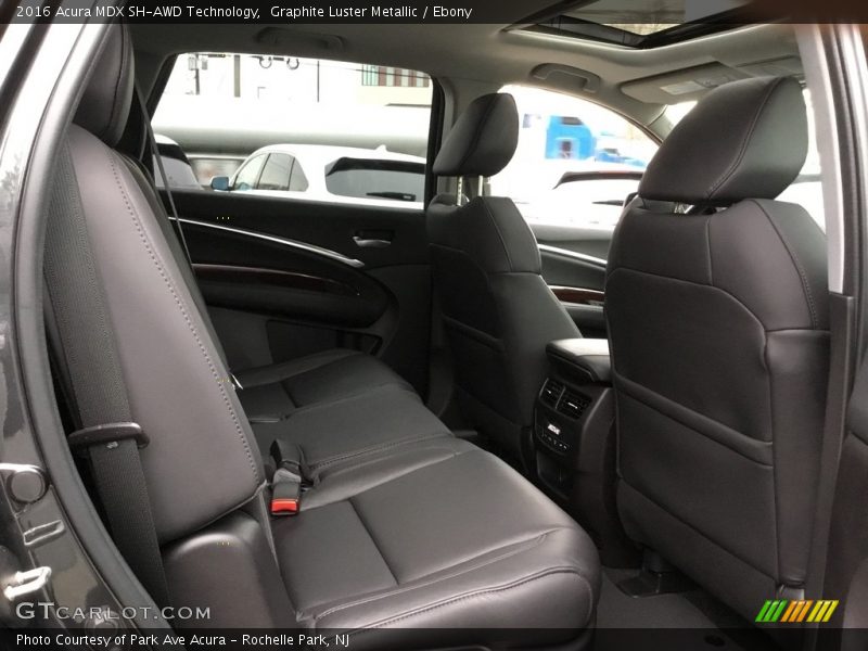 Graphite Luster Metallic / Ebony 2016 Acura MDX SH-AWD Technology