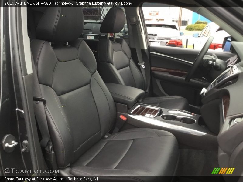 Graphite Luster Metallic / Ebony 2016 Acura MDX SH-AWD Technology