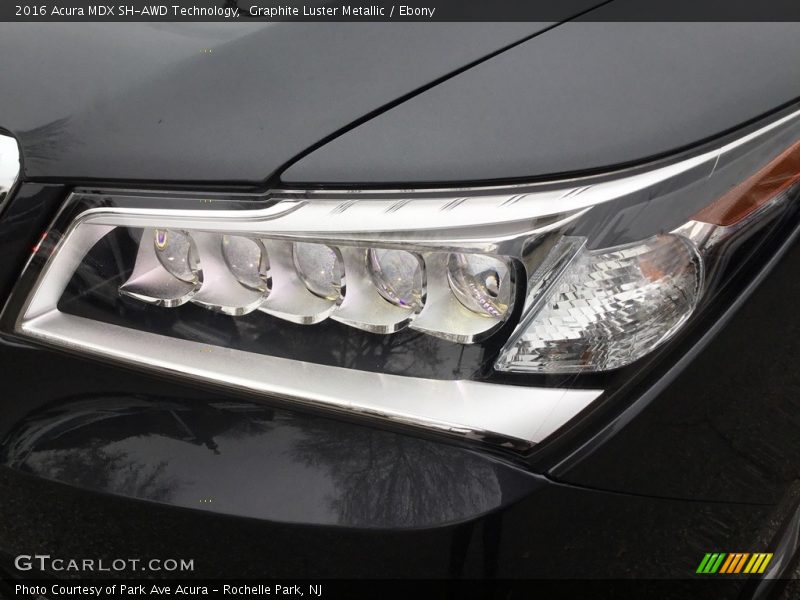 Graphite Luster Metallic / Ebony 2016 Acura MDX SH-AWD Technology