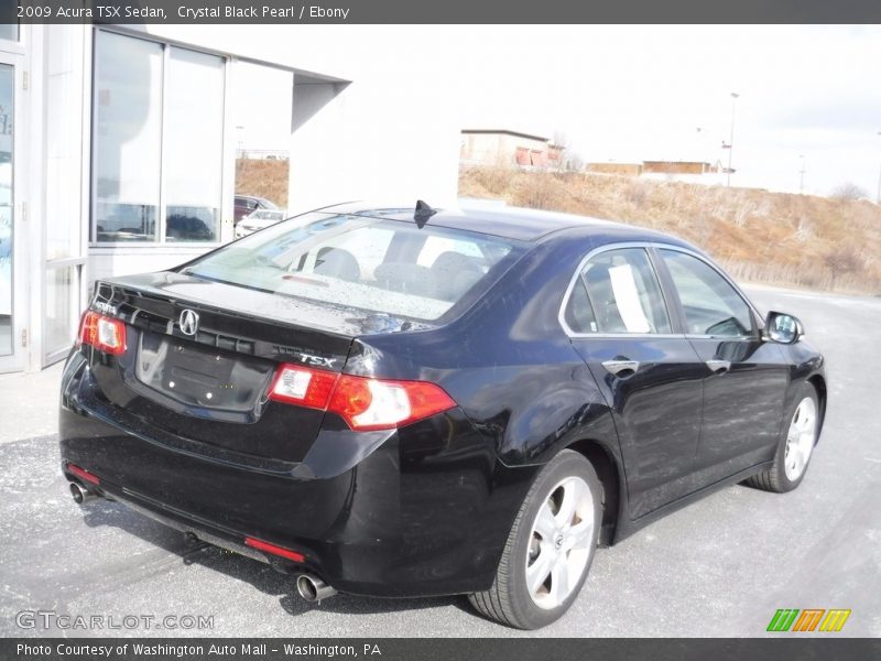 Crystal Black Pearl / Ebony 2009 Acura TSX Sedan