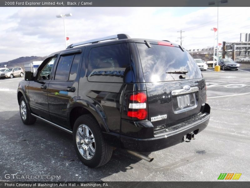 Black / Camel 2008 Ford Explorer Limited 4x4