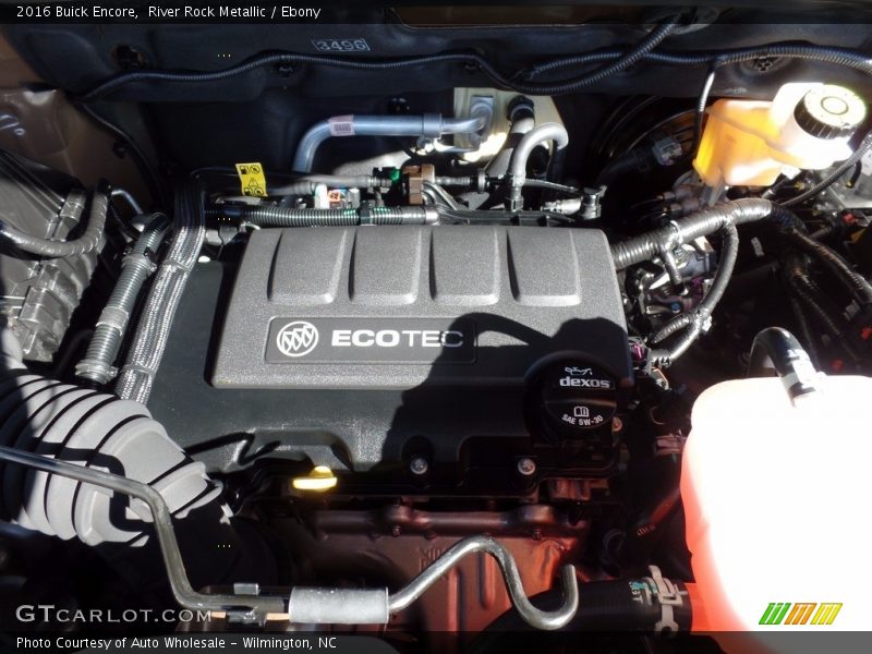 River Rock Metallic / Ebony 2016 Buick Encore