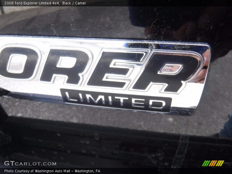 Black / Camel 2008 Ford Explorer Limited 4x4