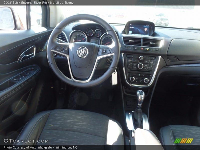 River Rock Metallic / Ebony 2016 Buick Encore