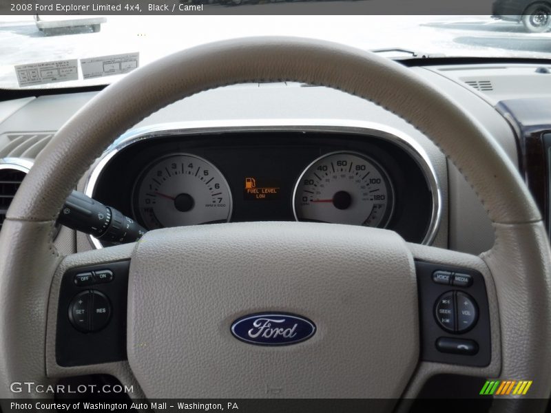 Black / Camel 2008 Ford Explorer Limited 4x4