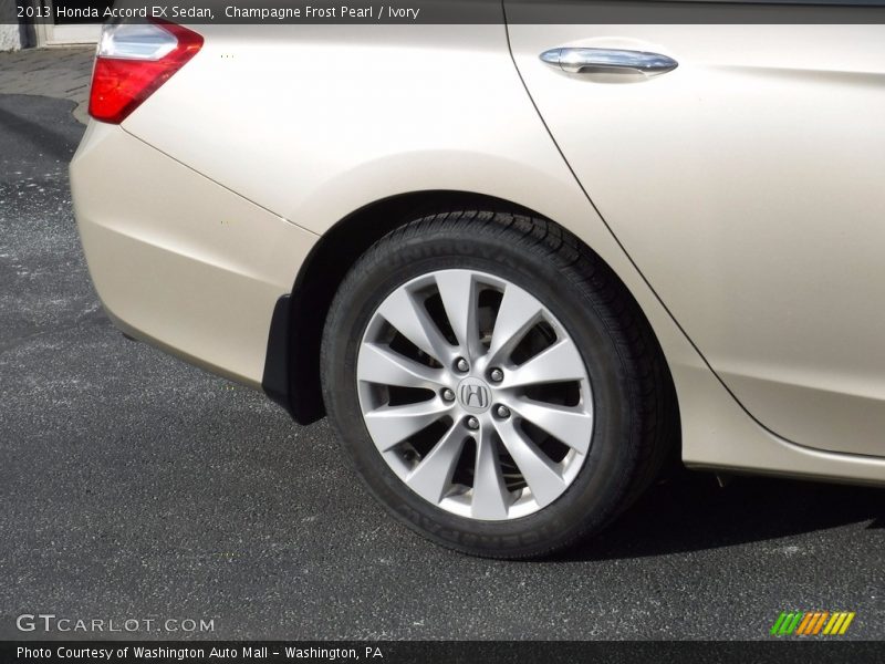 Champagne Frost Pearl / Ivory 2013 Honda Accord EX Sedan